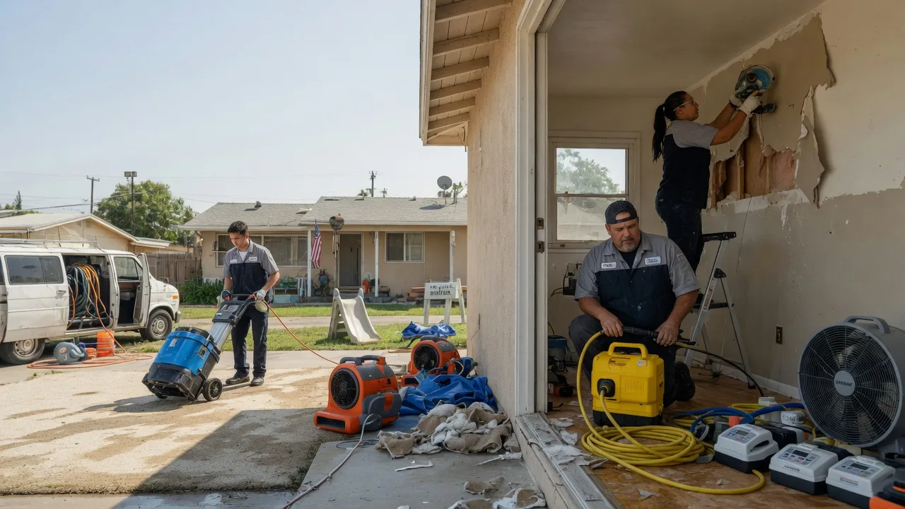 Water Damage Restoration in South Dos Palos, CA near me